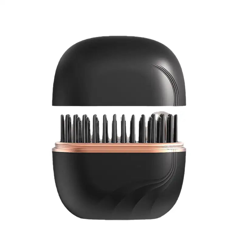 Mini Cordless Hair Straightener Comb Portable Travel Straight Hair Comb Electric Hot Hair Styler 3-Speed Temperature Regulation